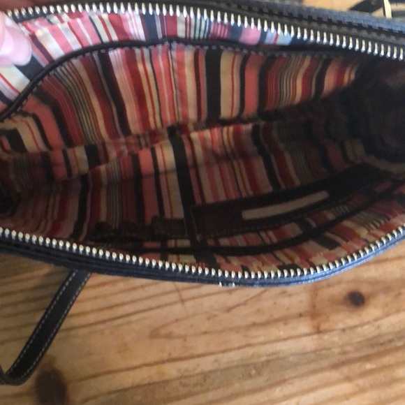 Nordstrom Black Leather Satchel - Picture 3 of 7